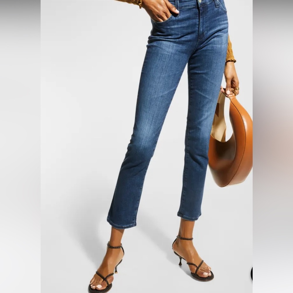 AG Adriano Goldschmied Mari High Rise Slim Straight jeans size 30